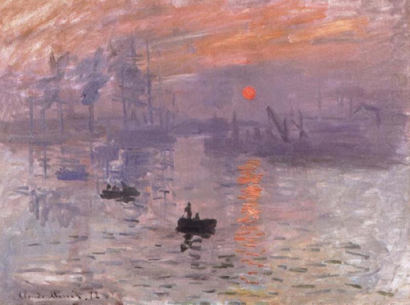 Impression Sunrise.Le Have, Claude Monet